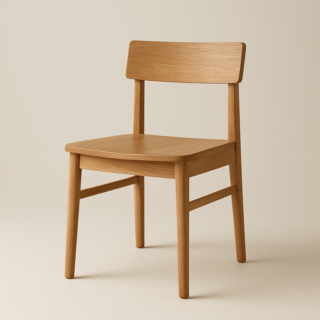 Solid Oak Dining Chair